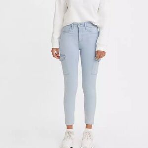 Levi's Light Blue Skinny Jeans for Women